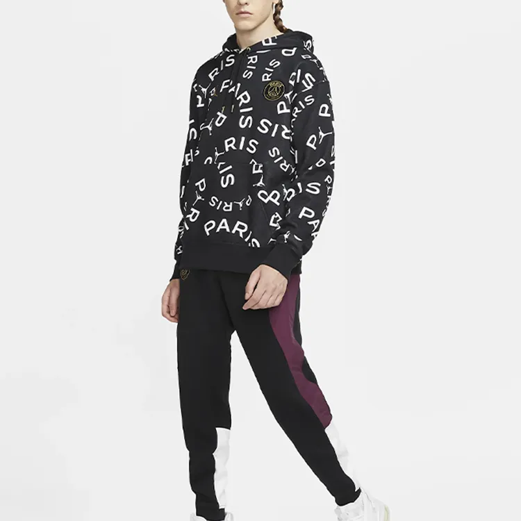 JORDAN Air JORDAN X Paris Saint Germain Allover Print Hoodie-1