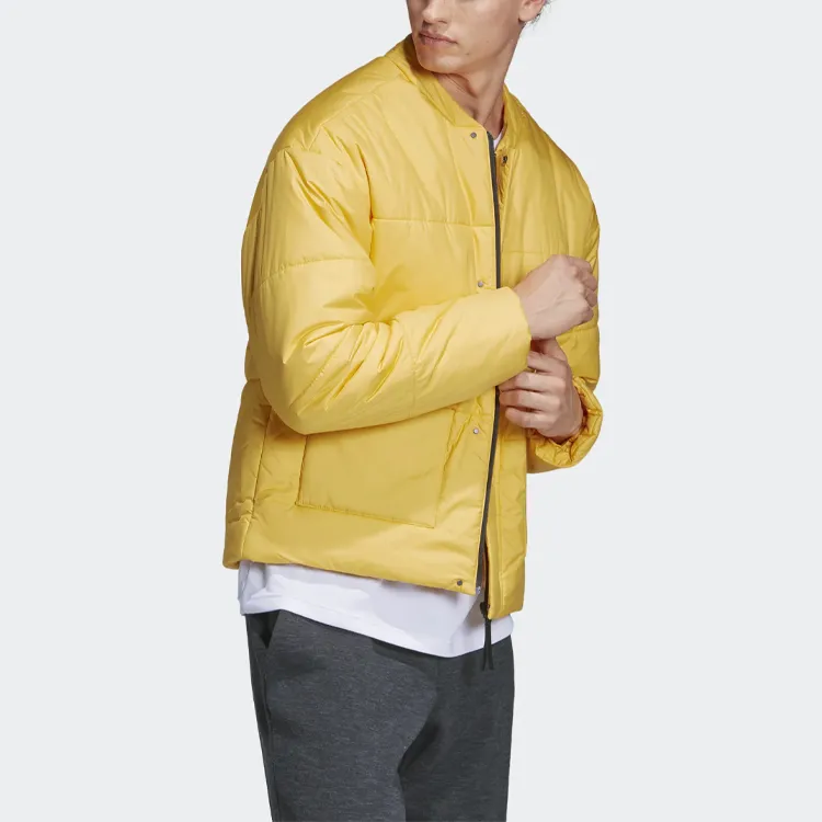 Adidas Puffer Jacket Men's Yellow-5