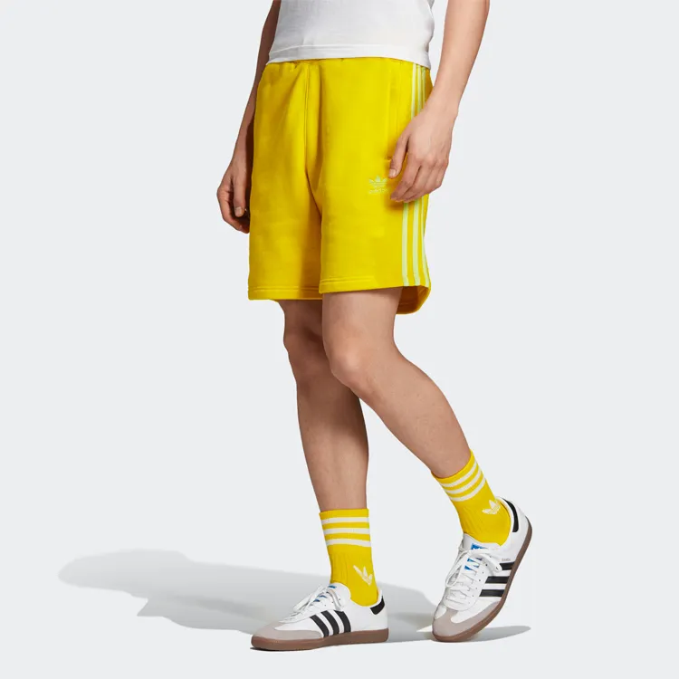 Adidas Originals Casual Shorts Men Yellow-5