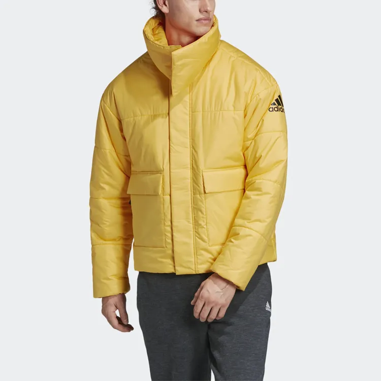 Adidas Puffer Jacket Men's Yellow-2