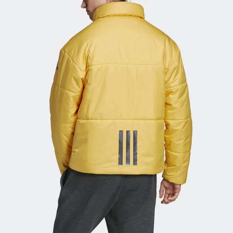 Adidas Puffer Jacket Men's Yellow-4