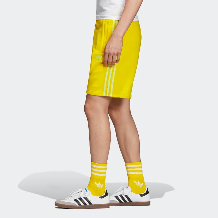 Adidas Originals Casual Shorts Men Yellow-2