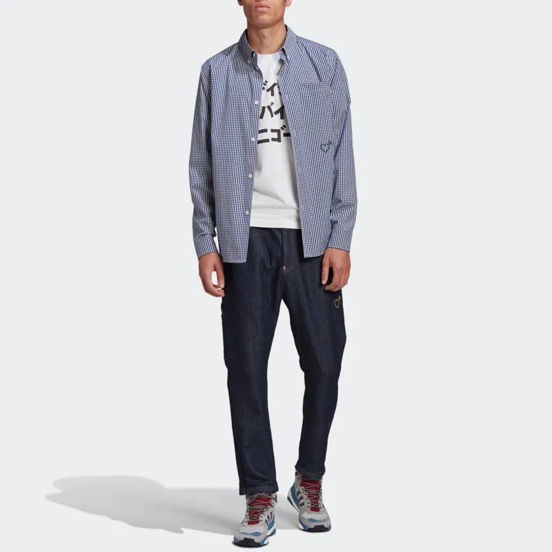 Adidas X Human Made Denim Track Pants-5