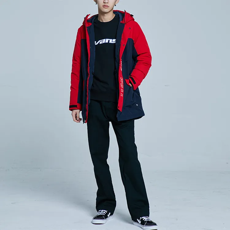 Vans Down Jackets Men Red Blue Multicolor-2