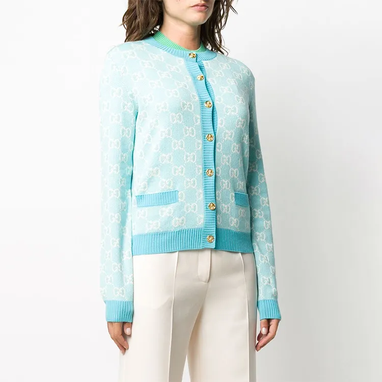 GUCCI Knitwear Women's Blue-2