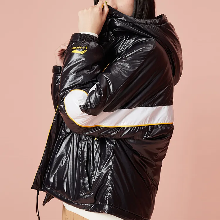 LiNing Cropped Coats Women's Standard Black-5