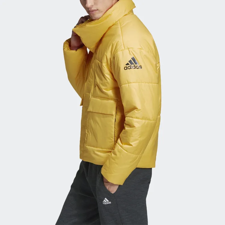 Adidas Puffer Jacket Men's Yellow-6
