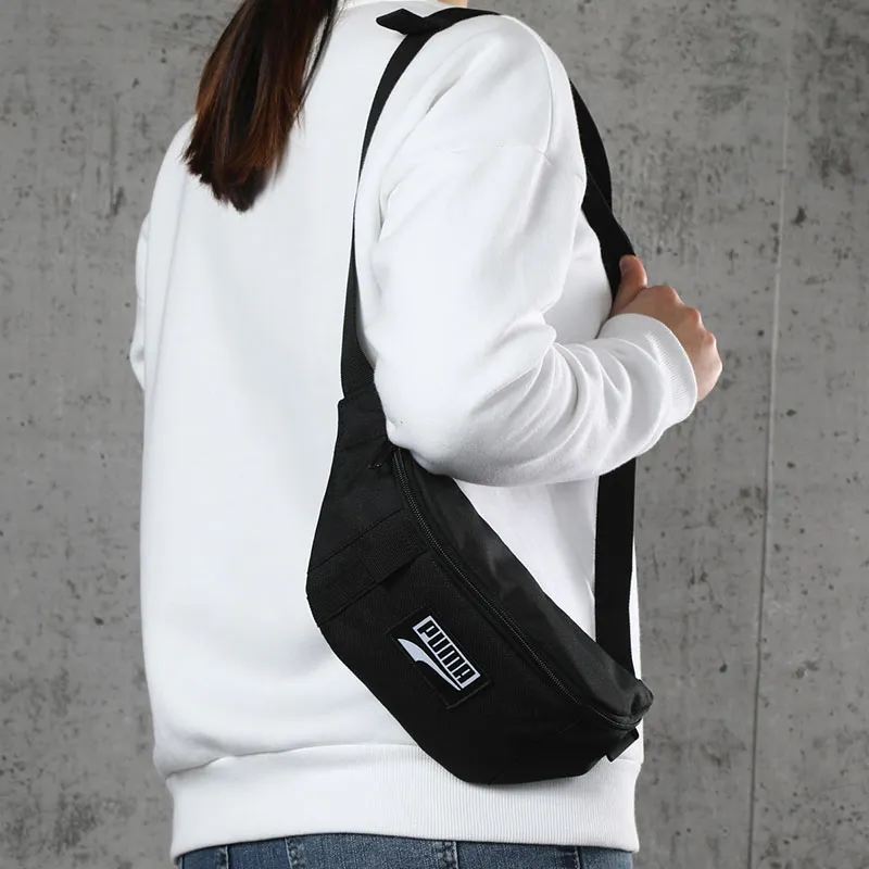 PUMA Fabric Fanny Pack Regular Unisex Black-3