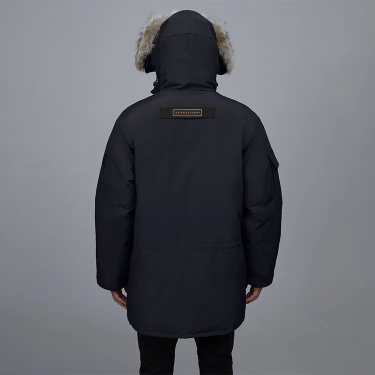 Canada Goose Down Jacket Winter Men's Marine Blue-4