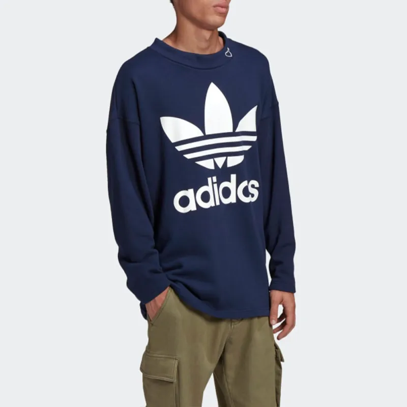 Human Made X Adidas Originals HUMAN MADE Collaboration Sweatshirts Men College Navy-4