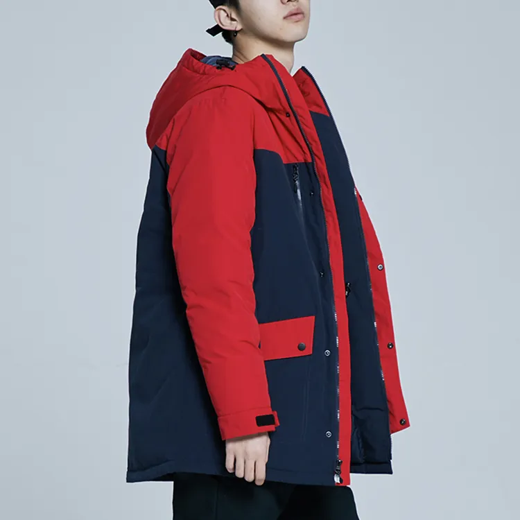 Vans Down Jackets Men Red Blue Multicolor-4