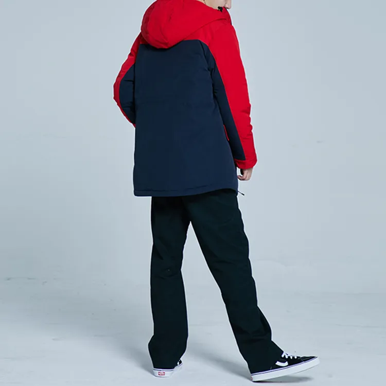 Vans Down Jackets Men Red Blue Multicolor-3