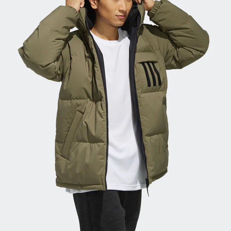 Adidas Down Jacket Men's Khaki Brown-6