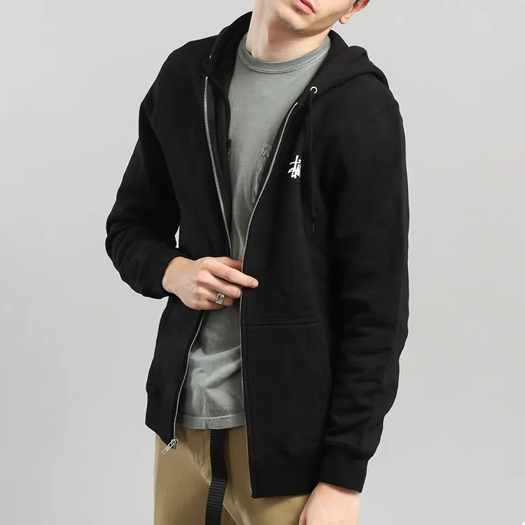 Stussy Basic Zip Hood-2