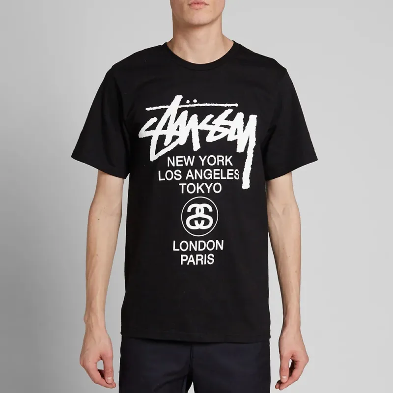 Stussy World Tour Tone Tee-4