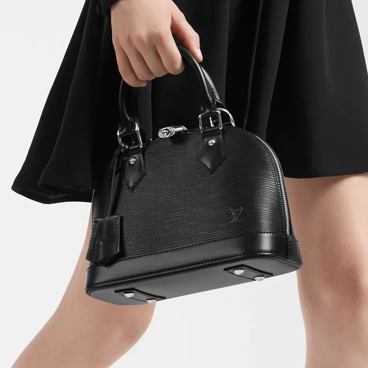 LOUIS VUITTON Alma Epi Bb Noir-7