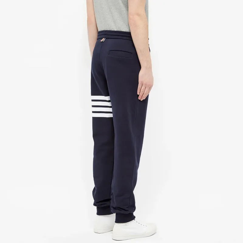 THOM BROWNE 4 Bar Striped Sweatpants-5