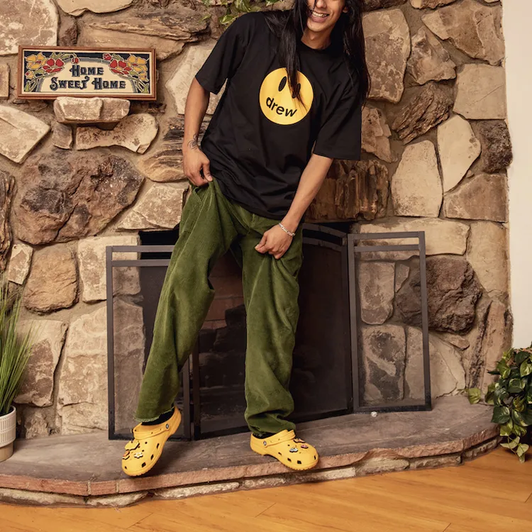 Drew House Smiley Collection T Shirt Unisex Black-3