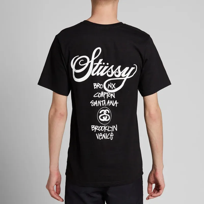 Stussy World Tour Tone Tee-5