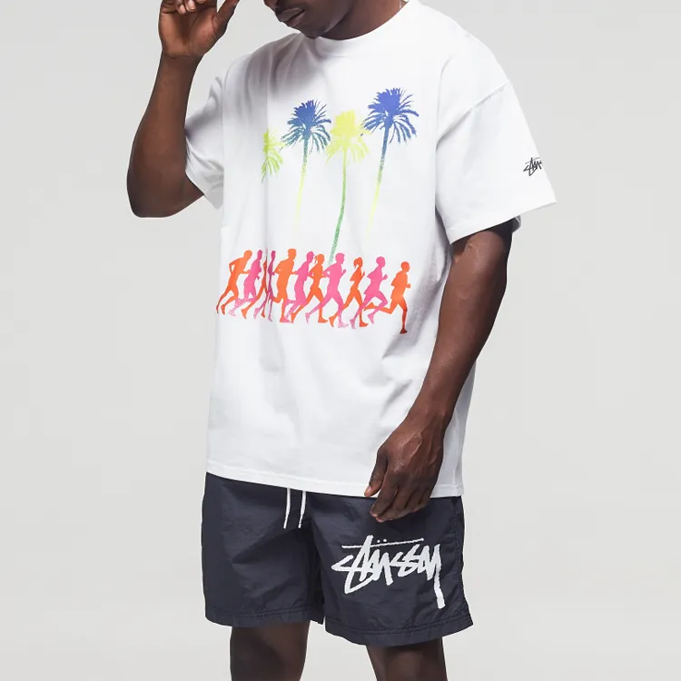 Stussy X Stussy Douglas Firs To Palm Trees T Shirt-3