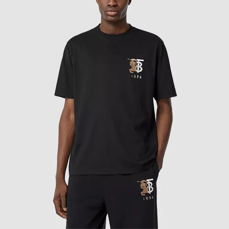Burberry Contrast Logo T shirt-6