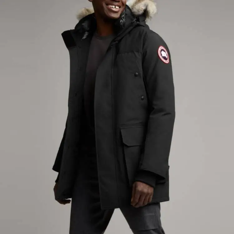 Canada Goose Down Jacket Men's Black-4