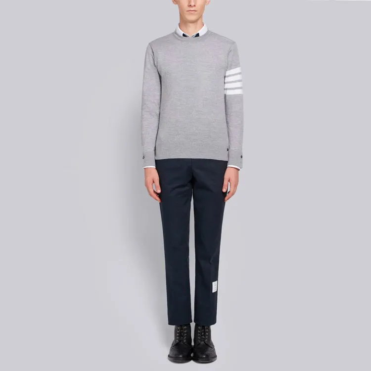 THOM BROWNE 4 Bar Striped Sweater-3
