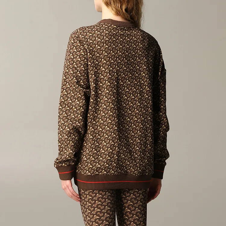 Burberry Sweatshirt Women's Brown-2
