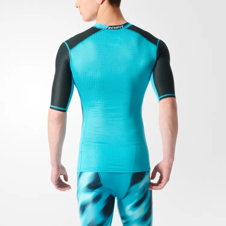 Adidas Fitness Clothing Men Blue-5