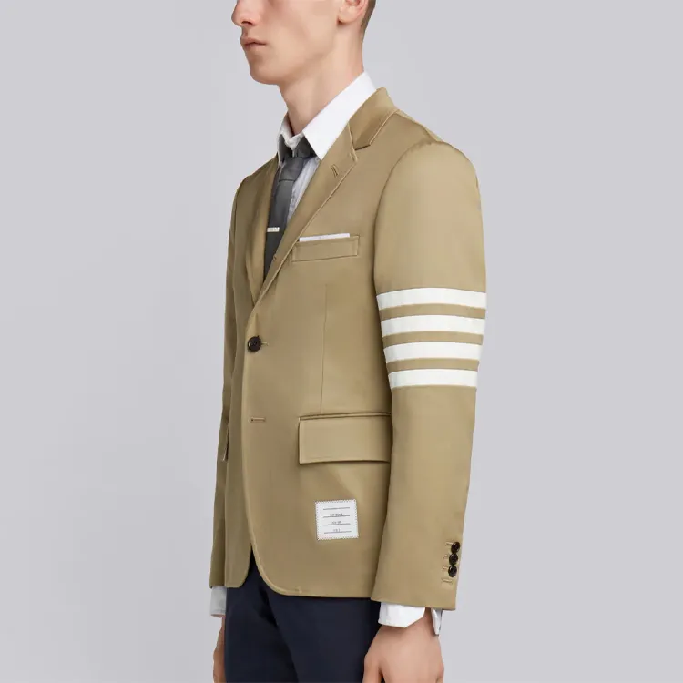 THOM BROWNE 4 Bar Stripe Single Breasted Blazer-2
