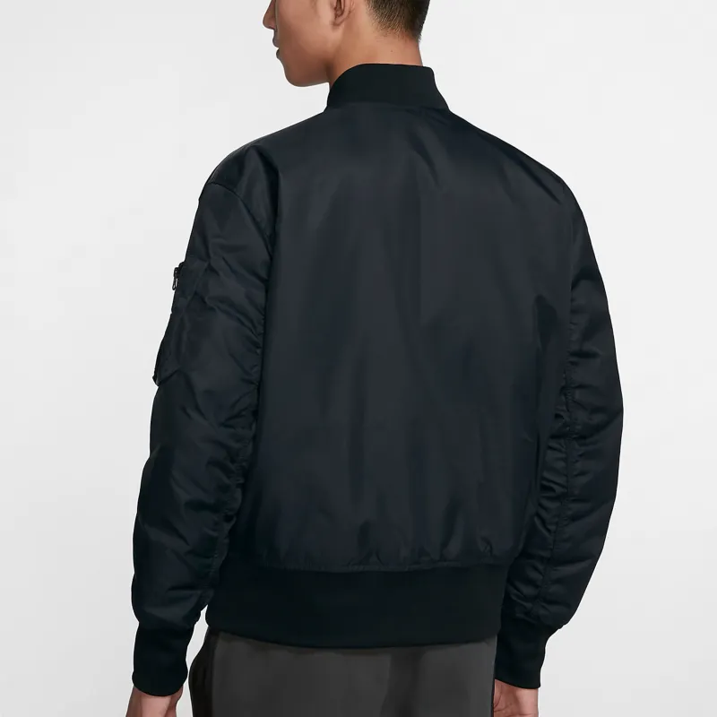 Nike Puffer Jackets Men Orange Black Multicolor-3