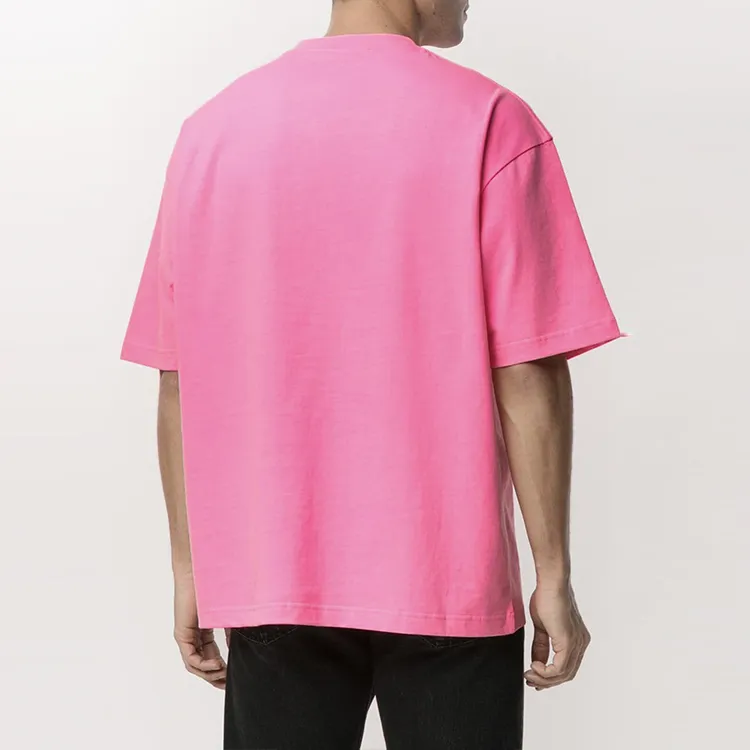 Balenciaga T-Shirts Men Pink-2