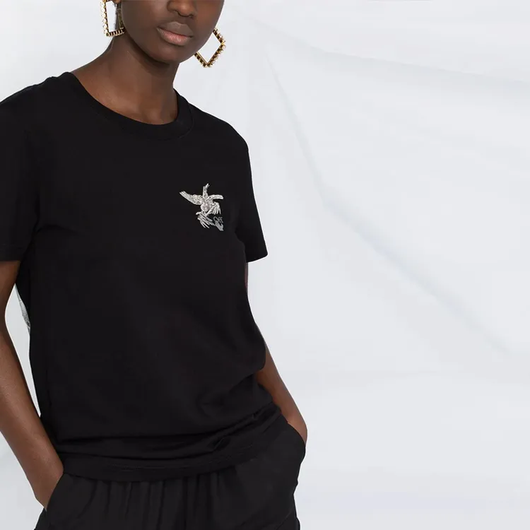 OFF WHITE FW20 Regular T Shirt Women's Black-2