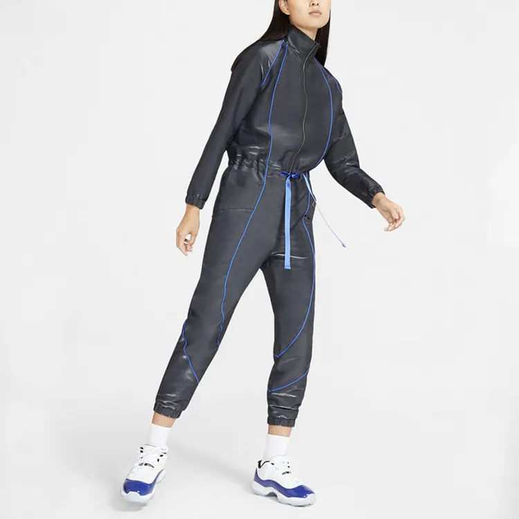 Jordan Flight Casual Suit Women's Obsidian Color-3