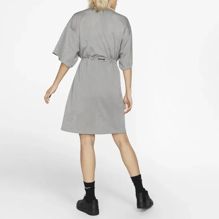 Nike Short Sleeved Dress Women's Dark Gray-3