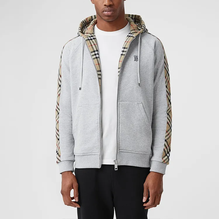 Burberry Sweatshirt Men's Light Heather Gray-2
