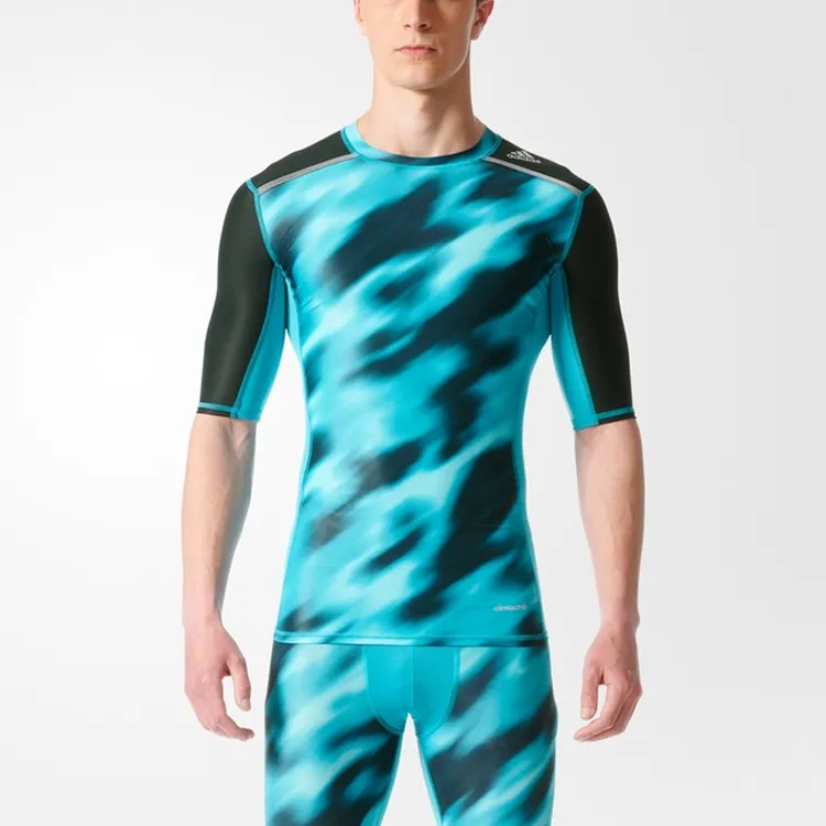 Adidas Fitness Clothing Men Blue-3