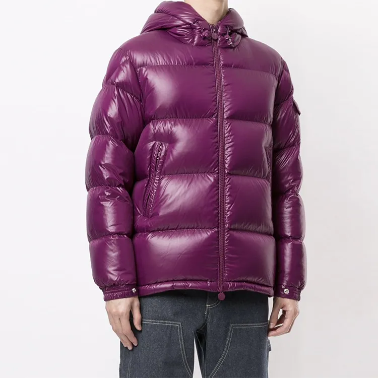 Moncler Ecrins Series Down Jackets Men Dark Purple-2