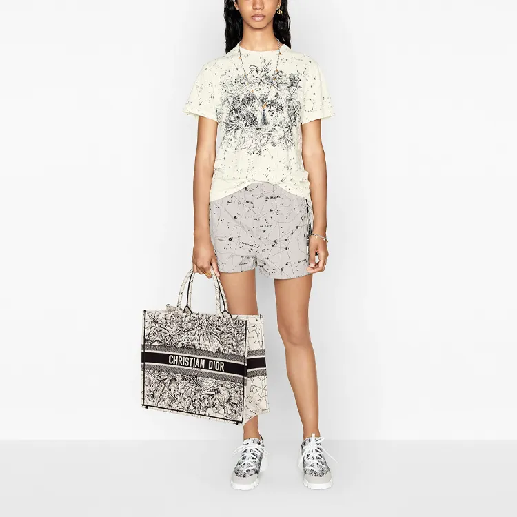 DIOR Casual Shorts Women's White-2