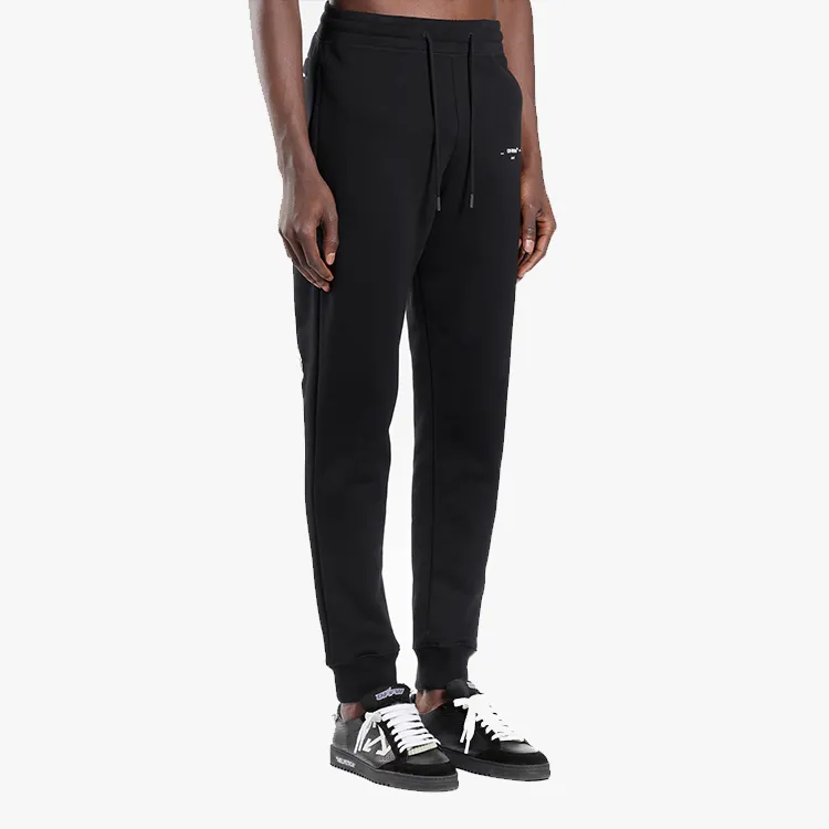 OFF-WHITE Knitted Sports Pants Men's Black-3