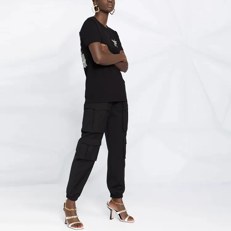 OFF WHITE FW20 Regular T Shirt Women's Black-6