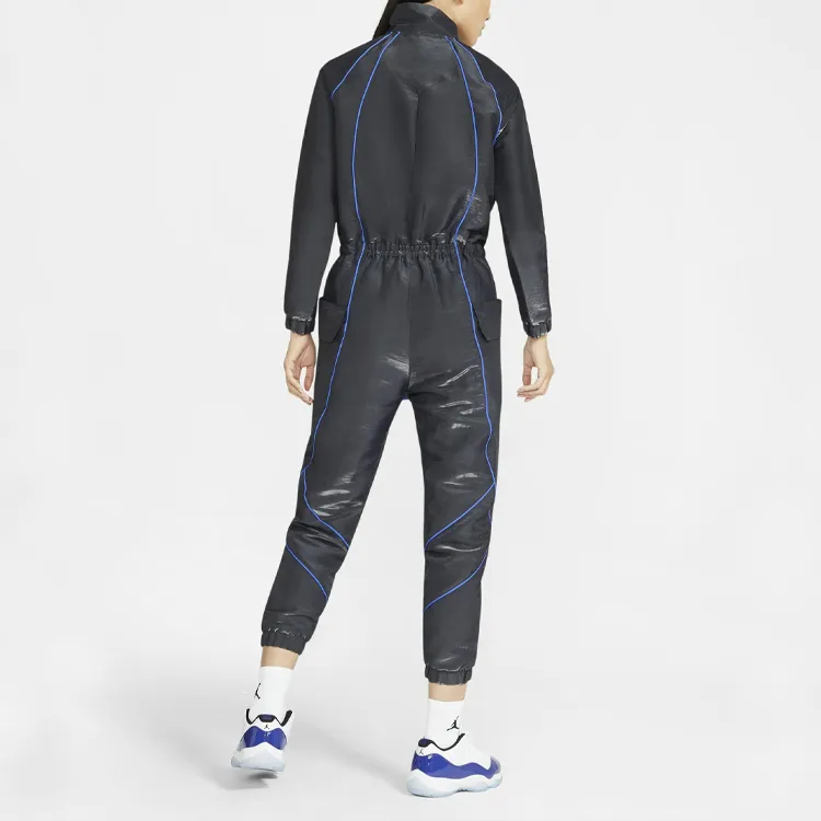 Jordan Flight Casual Suit Women's Obsidian Color-4