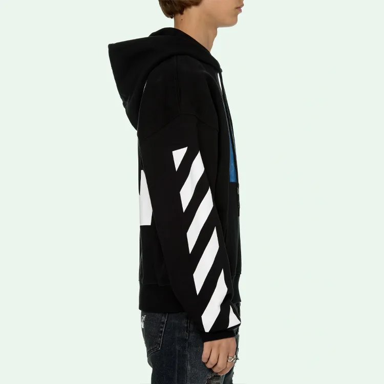 OFF WHITE Mona Lisa Photograph Hoodie-3