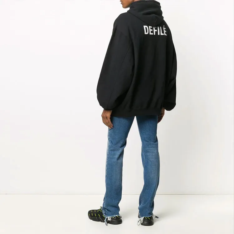 Balenciaga Oversized Defile Bomber Hoodie-2