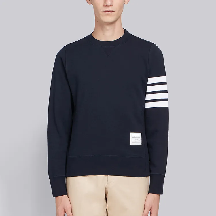 THOM BROWNE 4 Bar Crewneck Sweatshirt-1