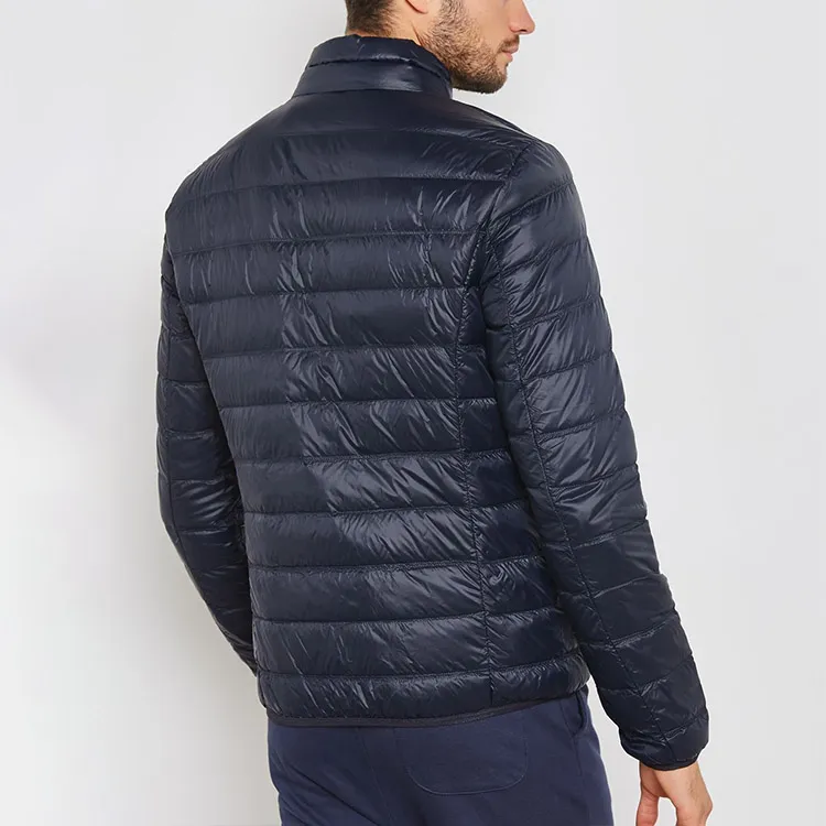 EMPORIO ARMANI Logo Printed Zipped Puffer Jacket-3