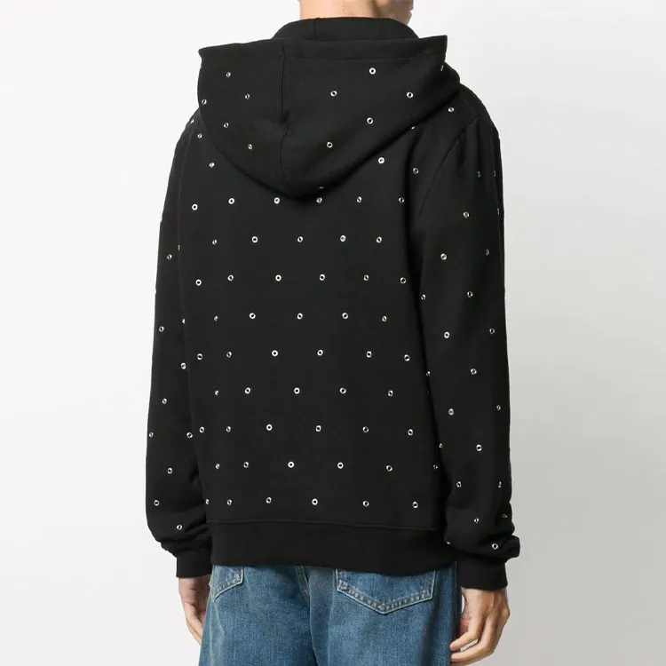 SAINT LAURENT Logo Print Hoodie-2