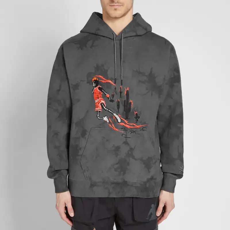 Travis Scott Jordan Washed Suede Hoodie-3