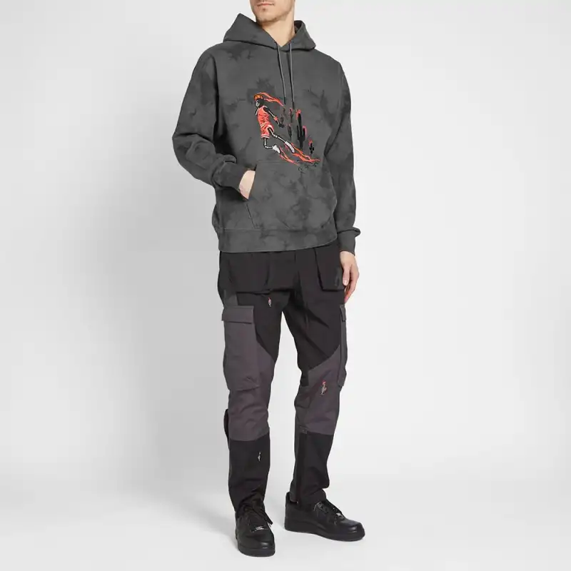 Travis Scott Jordan Washed Suede Hoodie-1