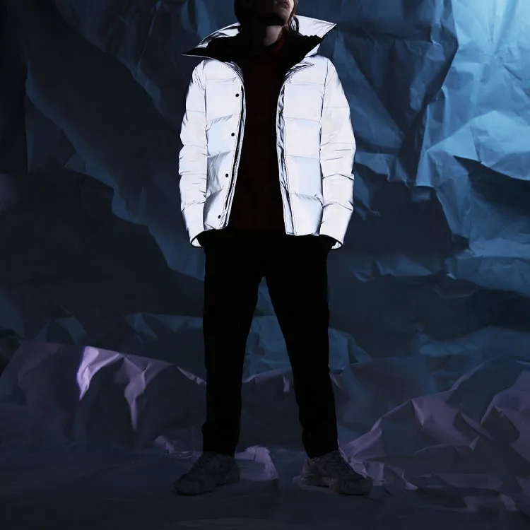 Canada Goose Down Jacket Unisex Silver Gray-5